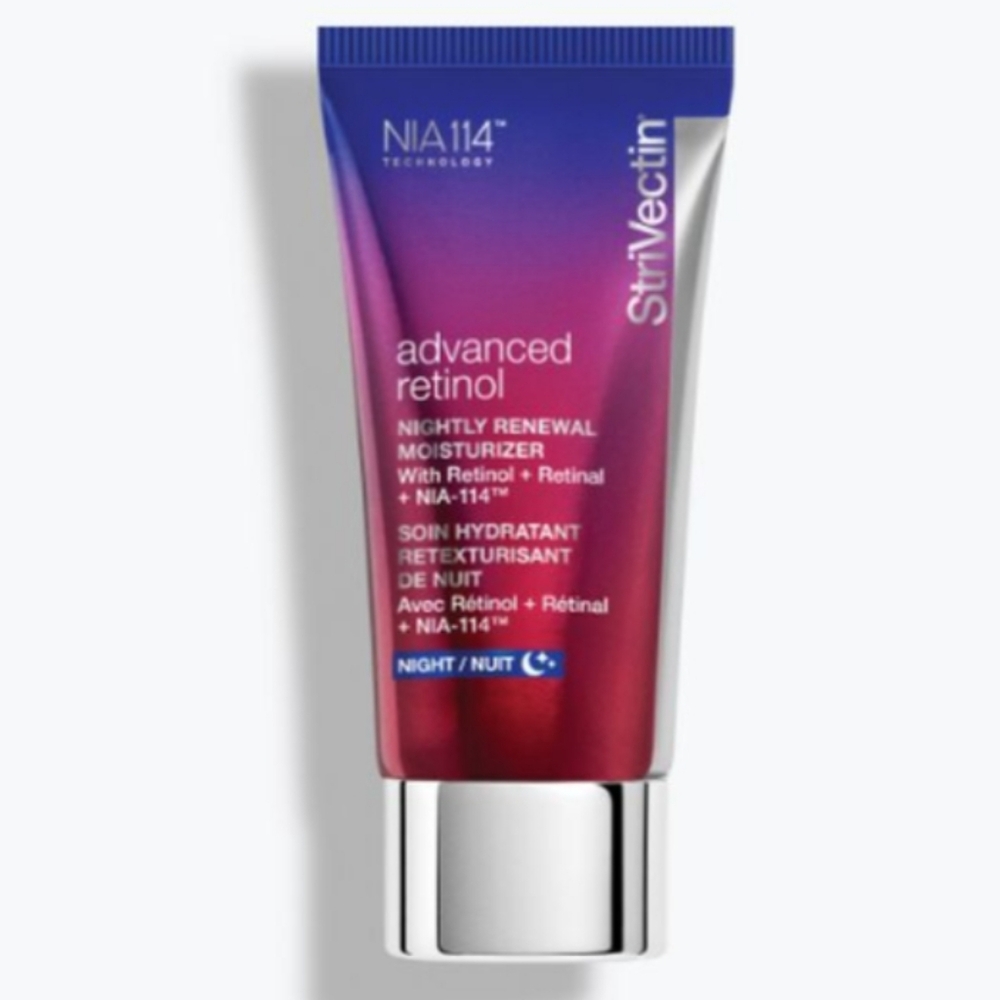 Strivectin Advanced Retinol NIA 114 Nightly Renwal Mosturizer 30ml 1fl Oz NWOB